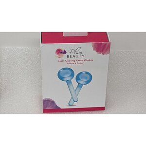 Plum Beauty Glass Cooling Facial Globes Soothe & Depuff